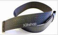 Embossed Leather Kilt Belt