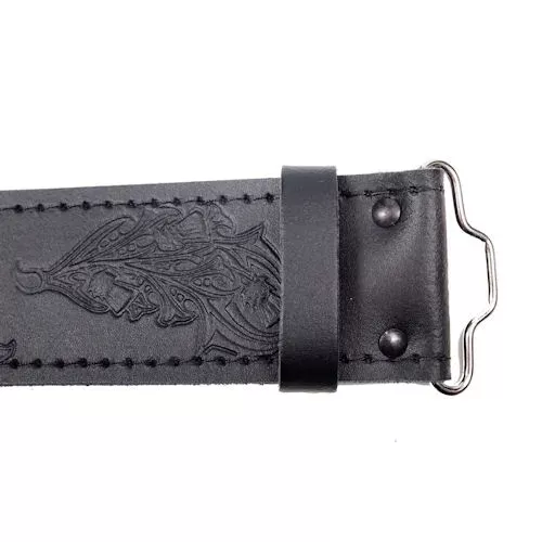 Thistle Embossed belt