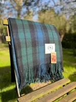 Plaid, Black Watch, gemaakt van gerecycled wol