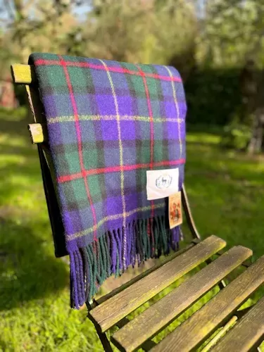 Plaid, Macload of Harris, gemaakt van gerecycled wol