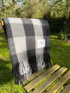Plaid, Northumberland, gemaakt van gerecycled wol